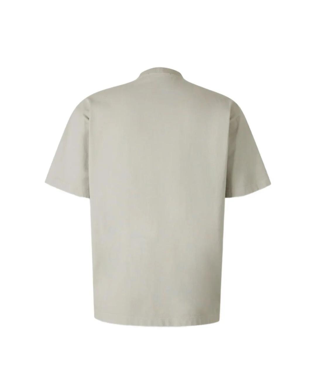 STONE ISLAND Хлопковая футболка, фото 2