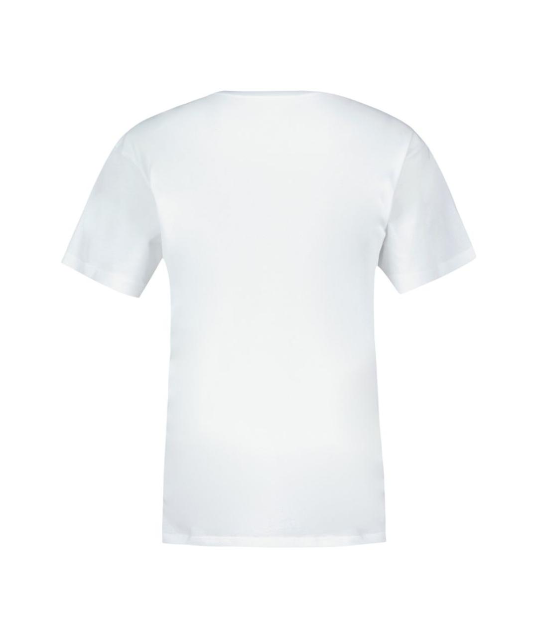 VIVIENNE WESTWOOD Белая хлопковая футболка, фото 2