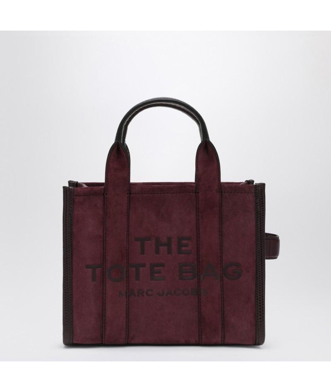 MARC JACOBS Фиолетовая замшевая сумка тоут, фото 3