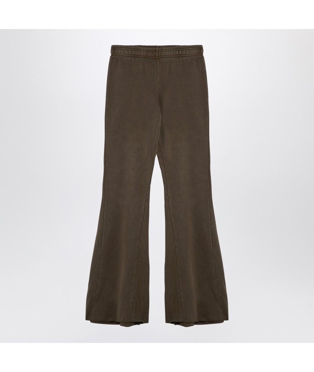 entire studios Хаки хлопковые прямые брюки, фото 3