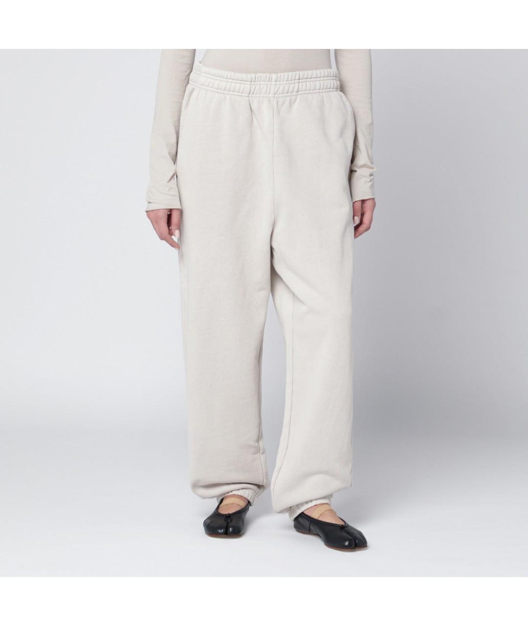 entire studios Белые хлопковые прямые брюки, фото 3