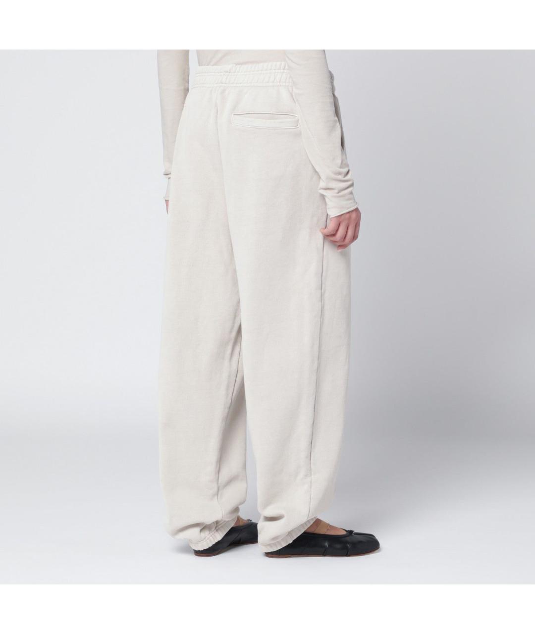entire studios Белые хлопковые прямые брюки, фото 2