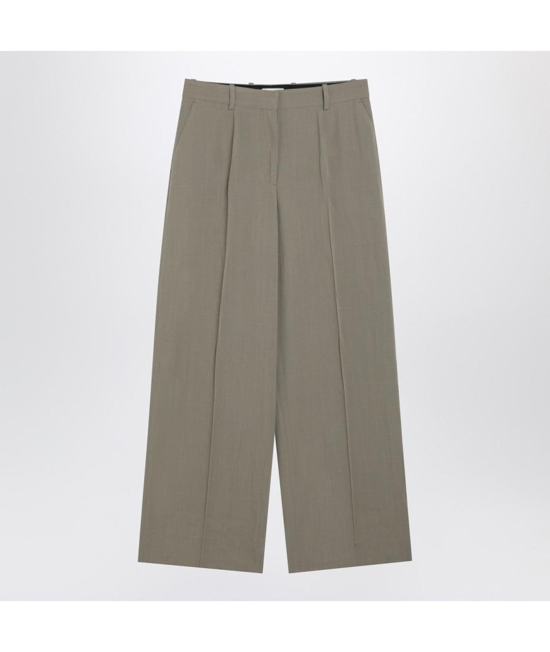 TOTEME Шерстяные прямые брюки, фото 3