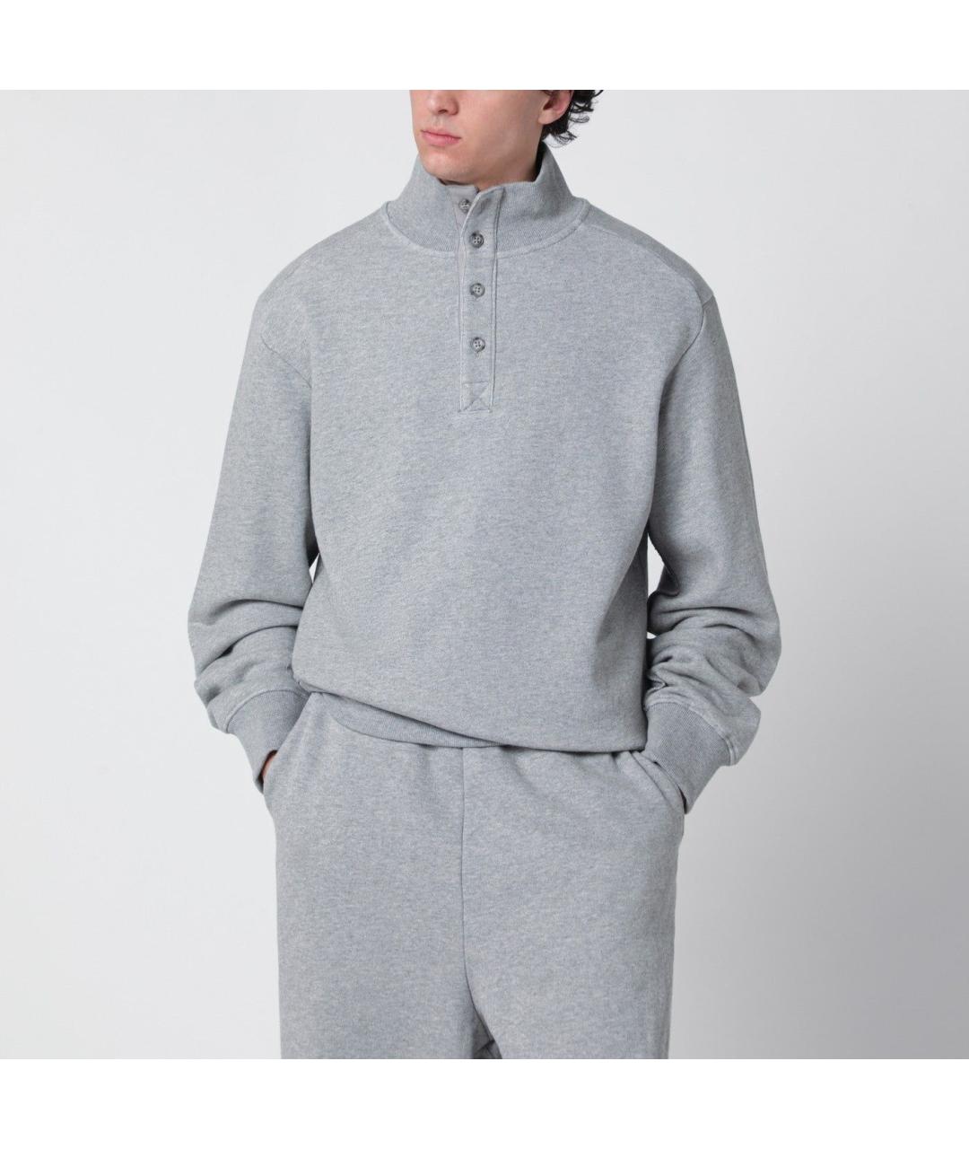 entire studios Серый хлопковый джемпер / свитер, фото 3