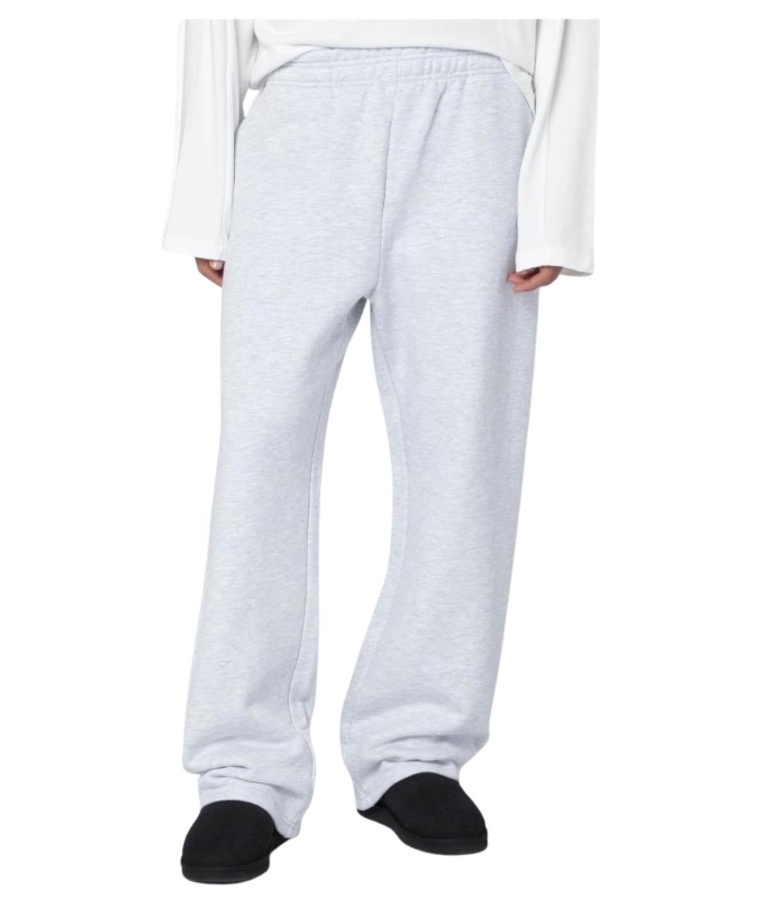 entire studios Серые хлопковые повседневные брюки, фото 1