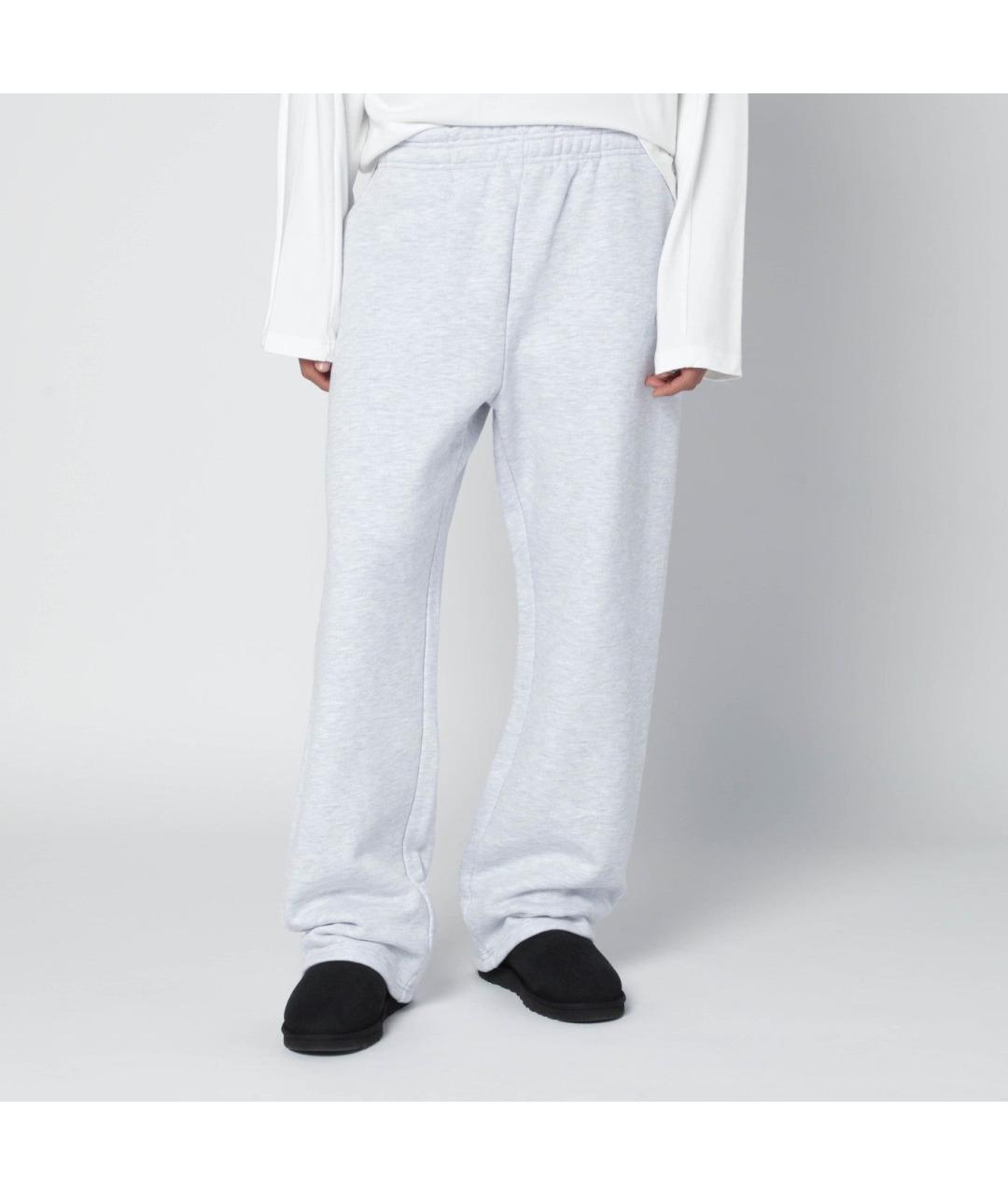 entire studios Серые хлопковые повседневные брюки, фото 3