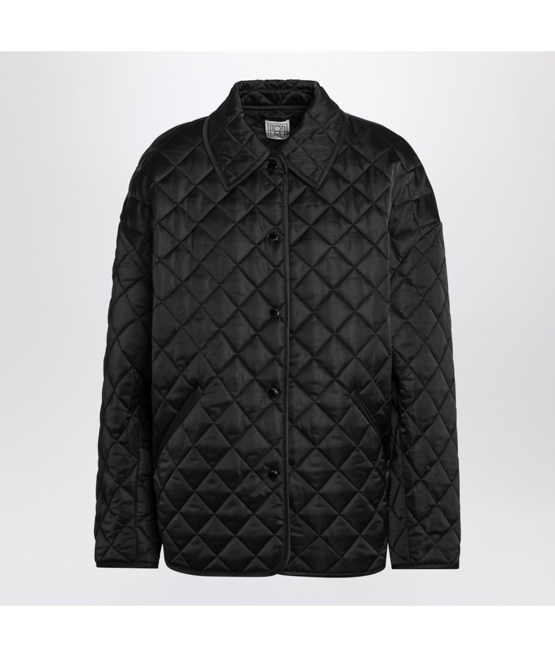 TOTEME Черная полиэстеровая куртка, фото 3