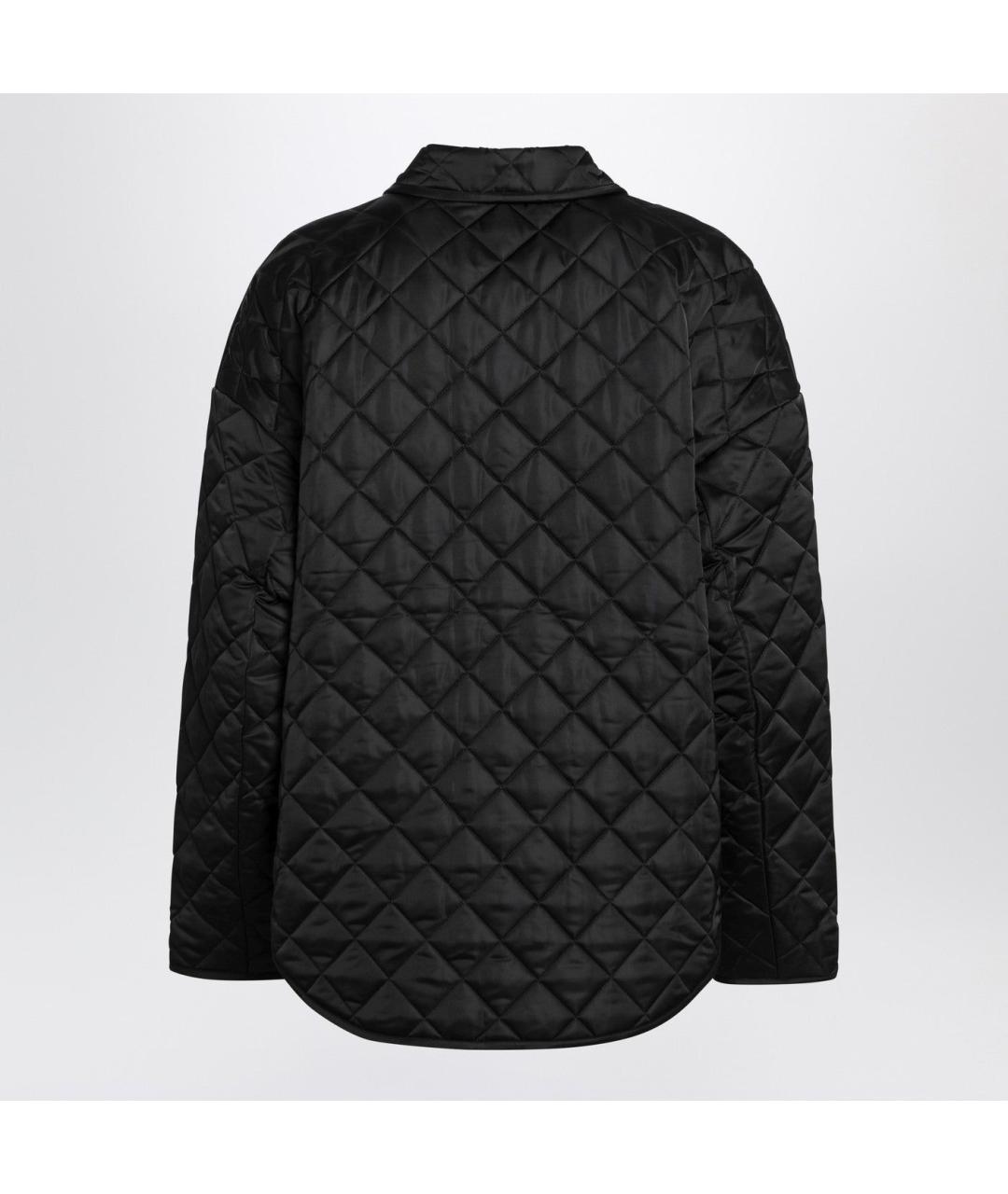 TOTEME Черная полиэстеровая куртка, фото 2