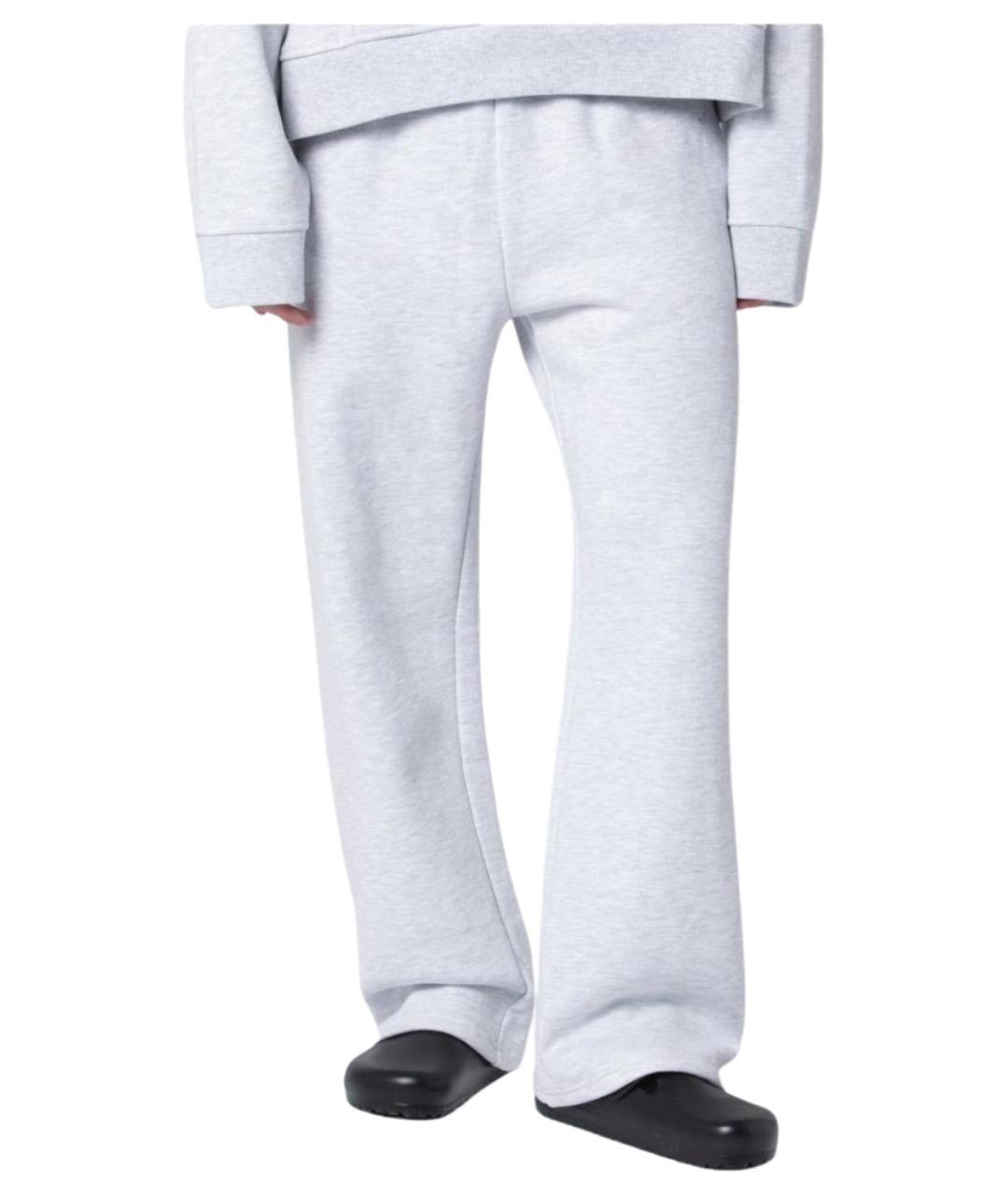 entire studios Серые хлопковые повседневные брюки, фото 1