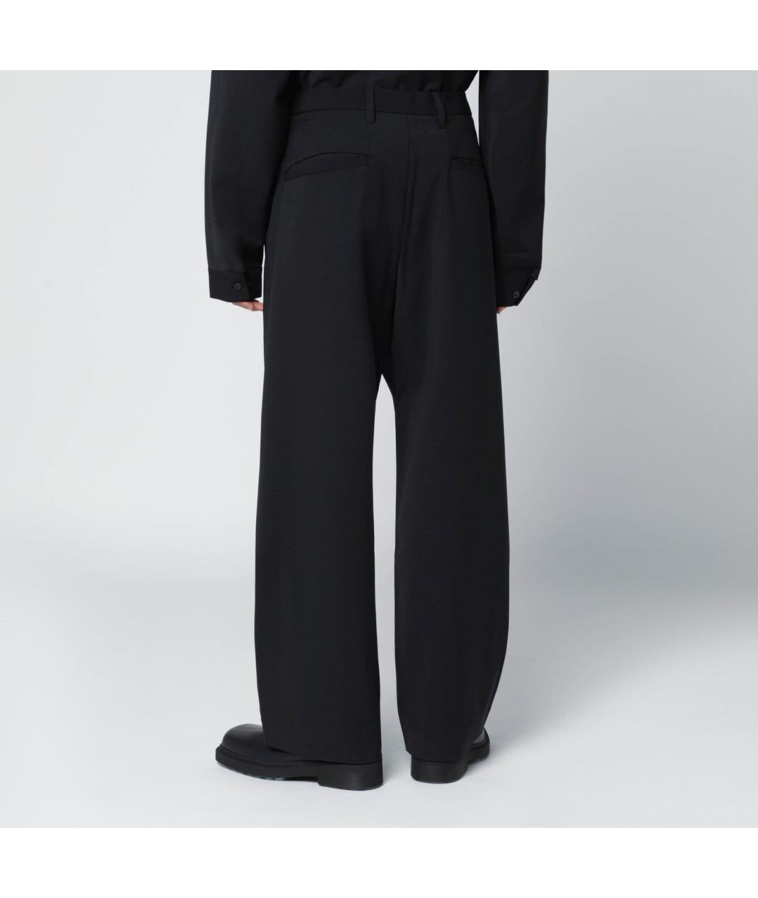 entire studios Черные шерстяные повседневные брюки, фото 2
