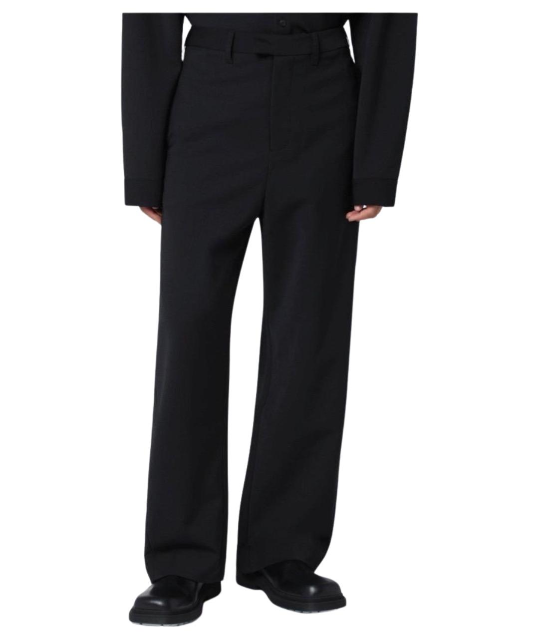 entire studios Черные шерстяные повседневные брюки, фото 1