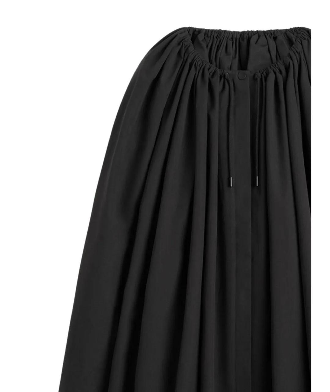 TOTEME Черное хлопковое пальто, фото 2