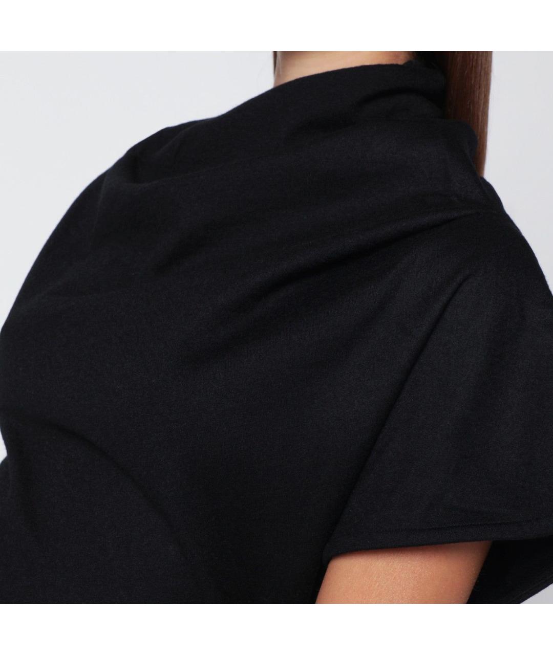 entire studios Черное шерстяное повседневное платье, фото 2