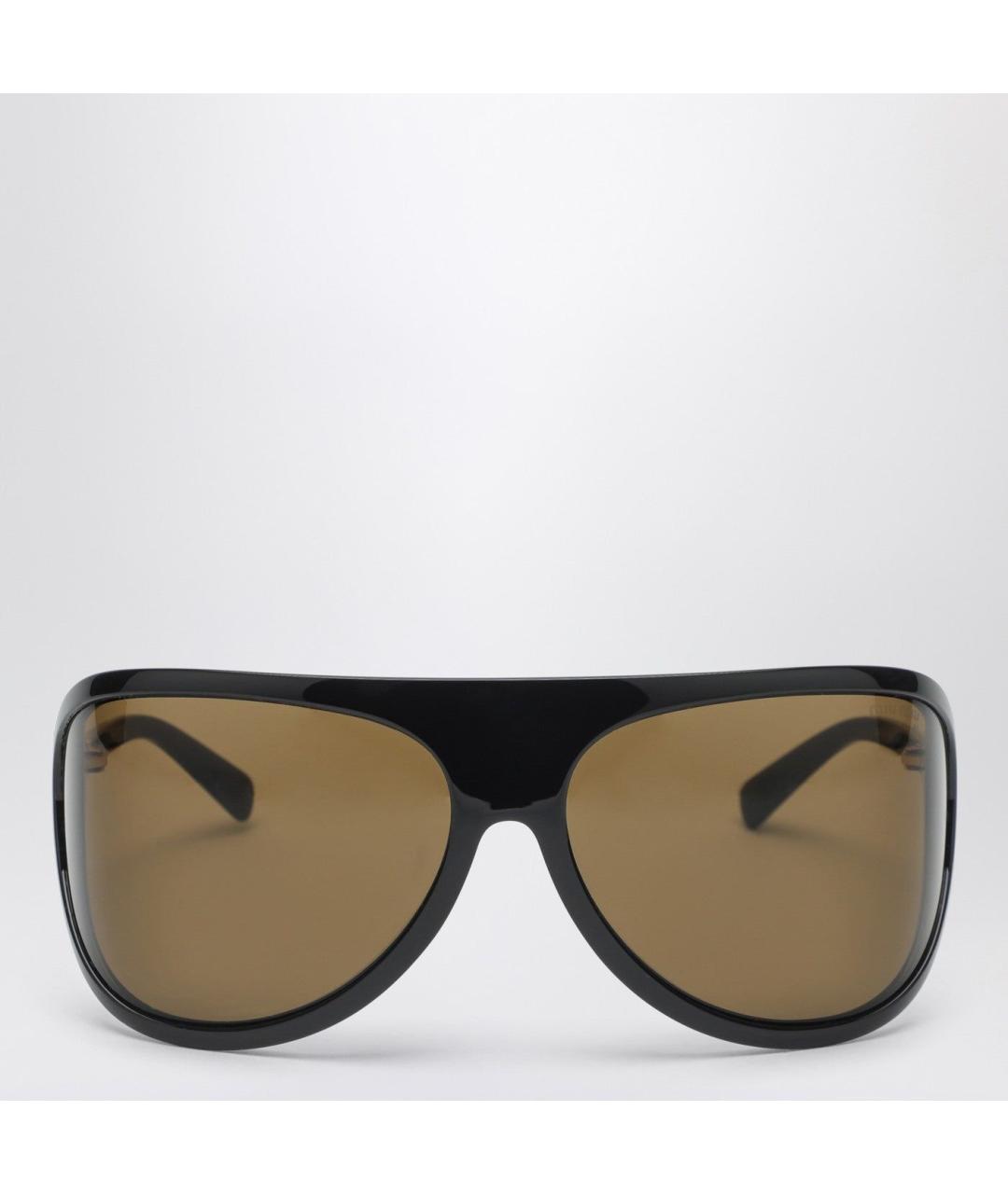 MIU MIU Черные пластиковые солнцезащитные очки, фото 2