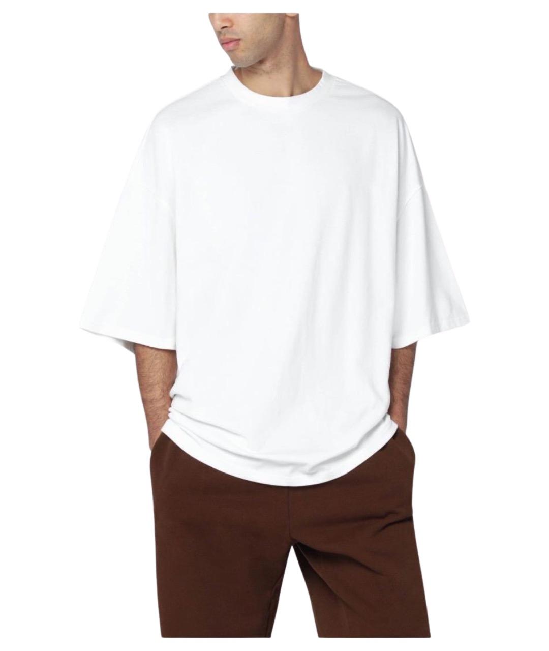entire studios Белая хлопковая футболка, фото 1