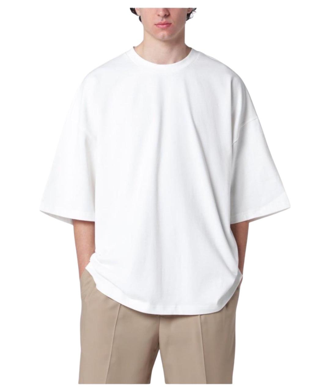 entire studios Белая хлопковая футболка, фото 1