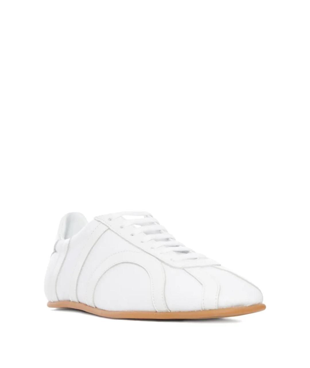 TOTEME Белые текстильные кроссовки, фото 2