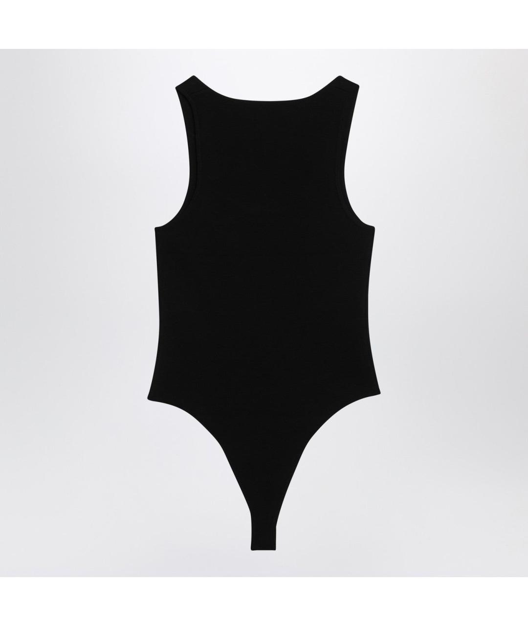 entire studios Черная вискозная майка, фото 2