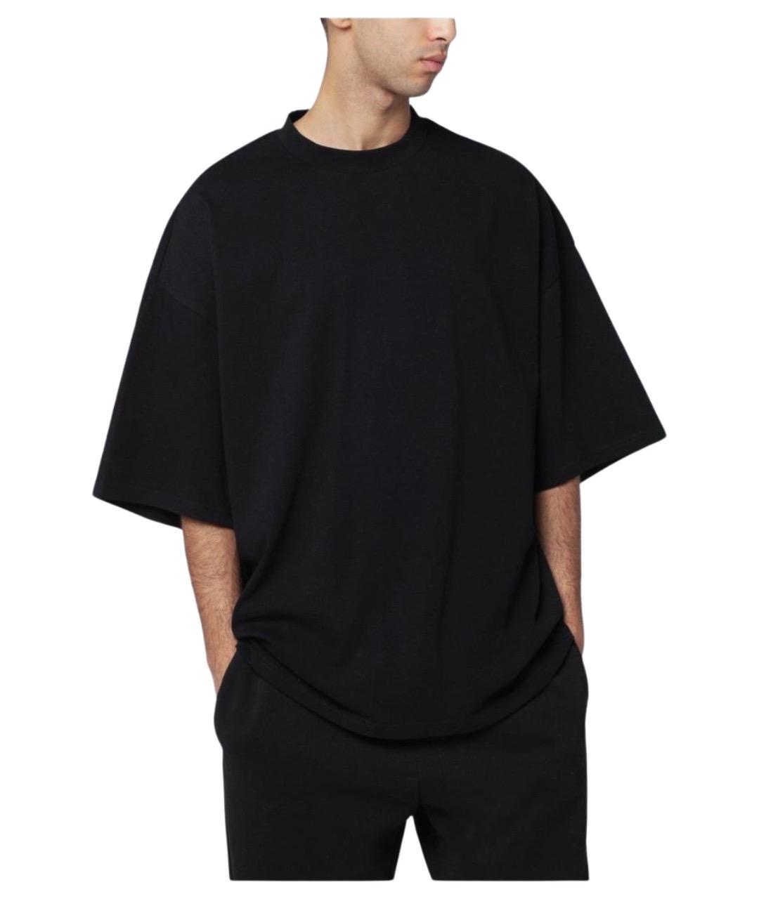 entire studios Черная хлопковая футболка, фото 1