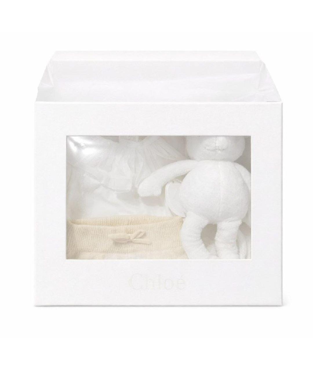 CHLOE Бежевая хлопковая белье / пижама, фото 2