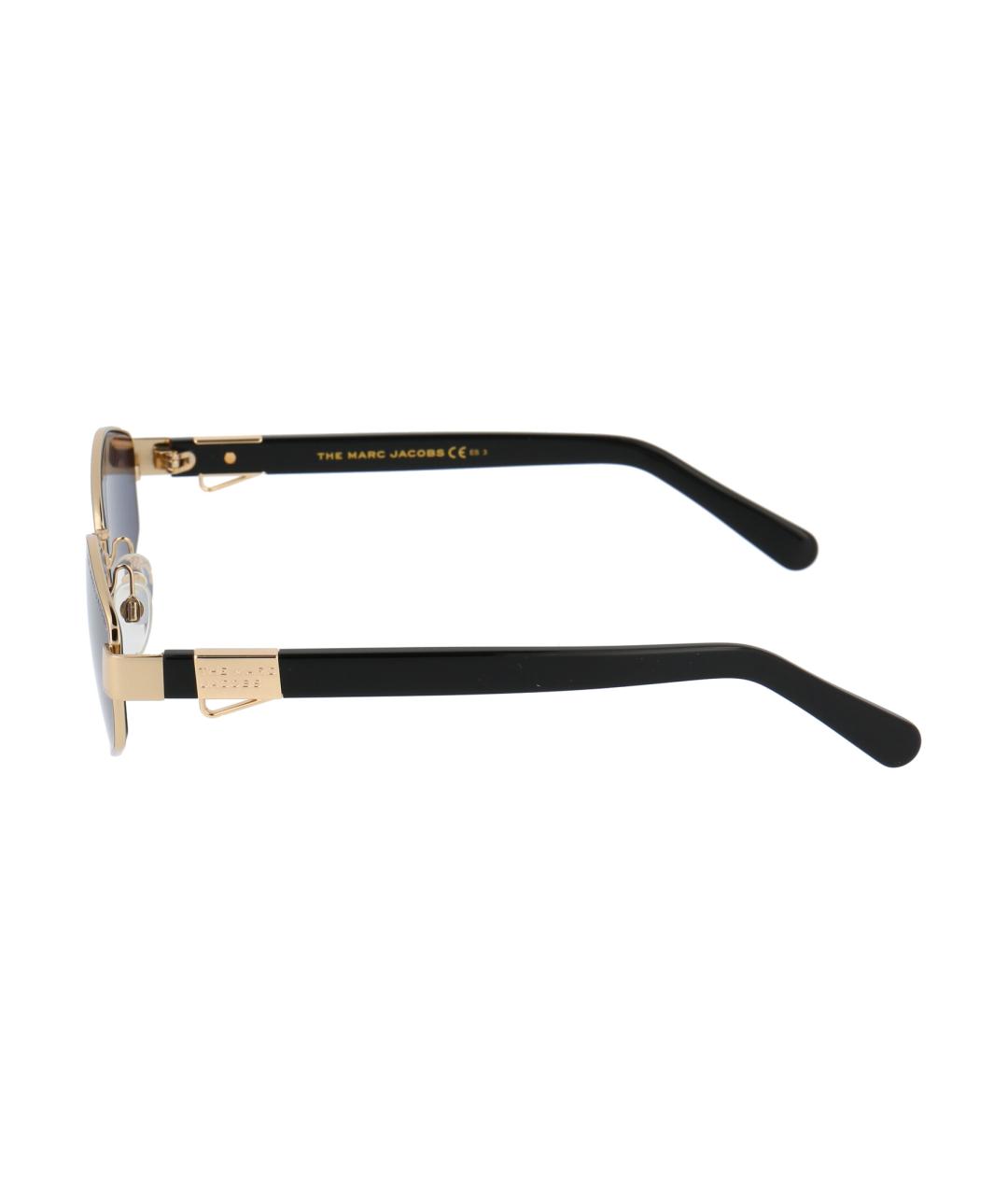 MARC JACOBS Золотые солнцезащитные очки, фото 3