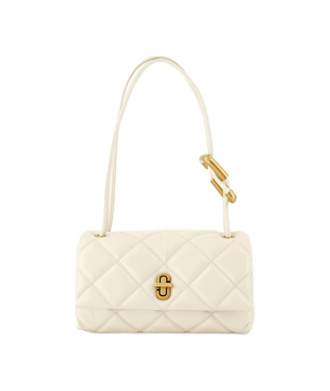 MARC JACOBS Белая кожаная сумка через плечо, фото 1