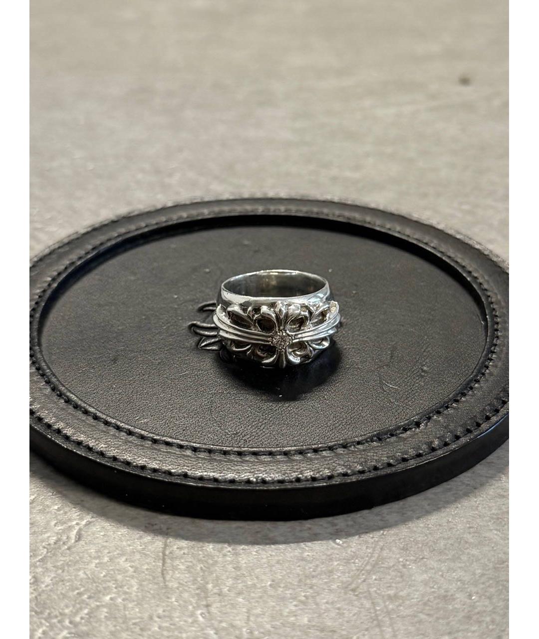 CHROME HEARTS Серебряное серебряное кольцо, фото 4