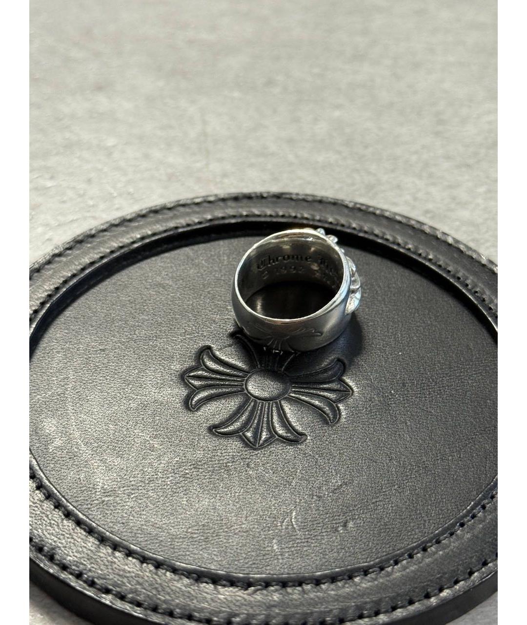 CHROME HEARTS Серебряное серебряное кольцо, фото 3