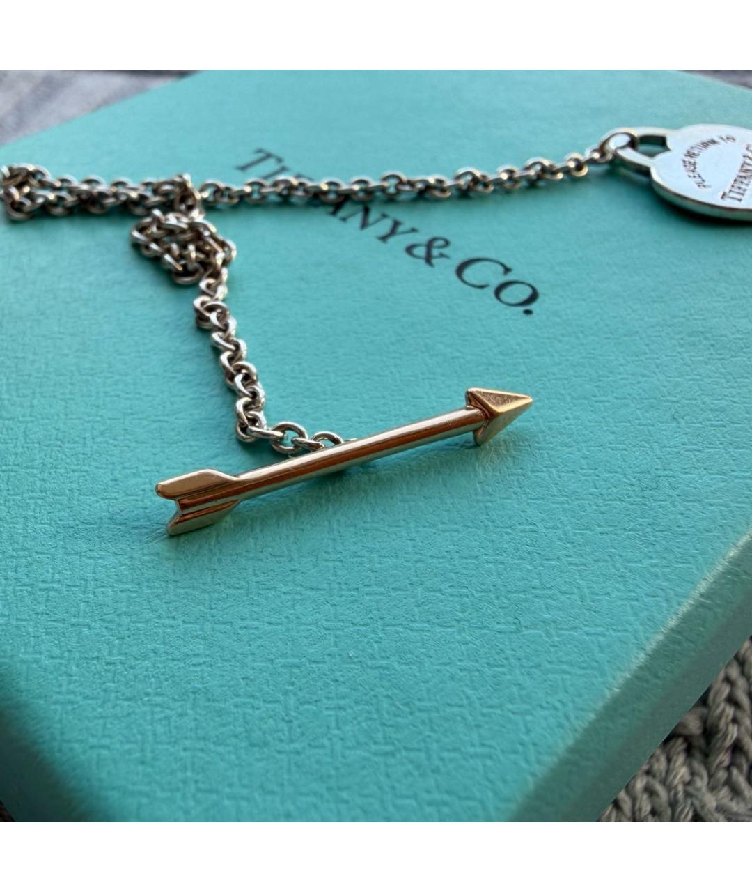 TIFFANY&CO Серебрянный серебряный браслет, фото 8