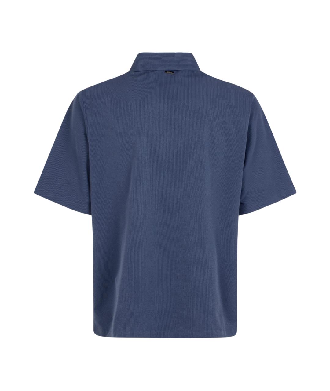 HERNO Синяя кэжуал рубашка, фото 2