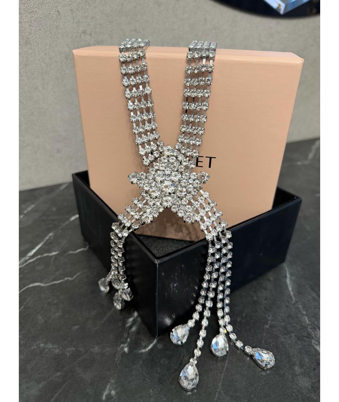 TWIN-SET Серебряное серебряное колье, фото 3