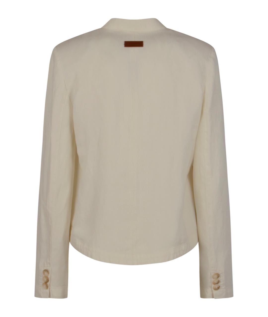 EMPORIO ARMANI Белый жакет/пиджак, фото 2