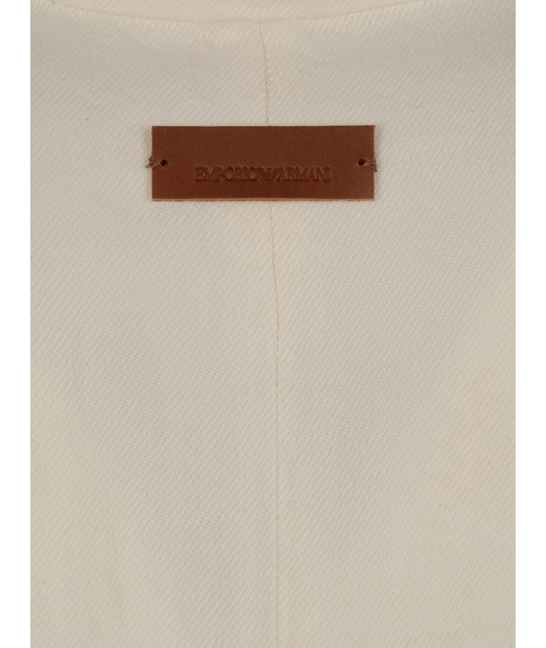 EMPORIO ARMANI Белый жакет/пиджак, фото 3