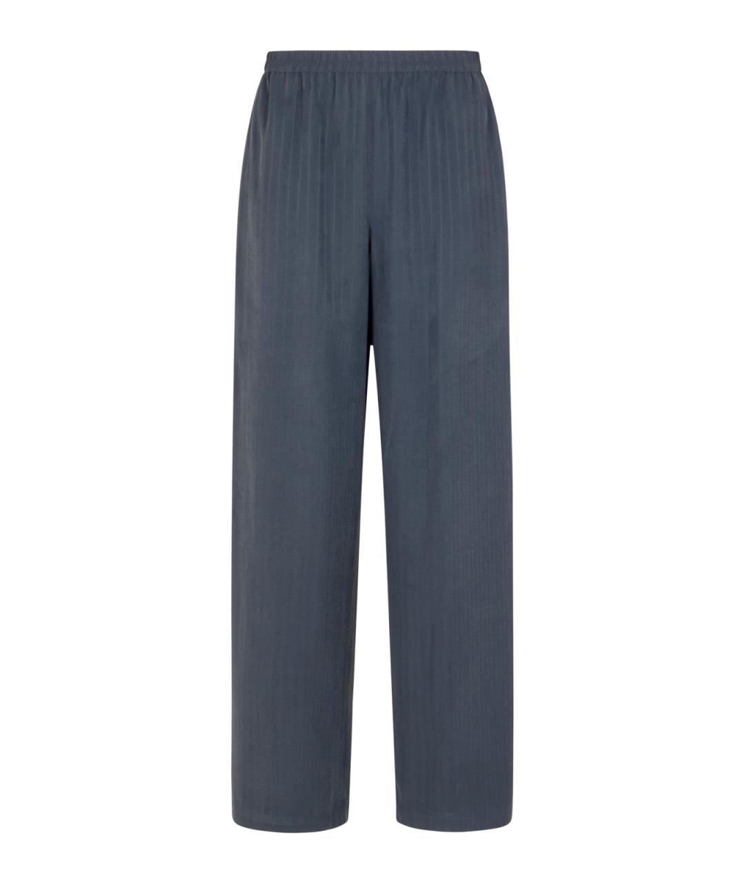 EMPORIO ARMANI Полиэстеровые прямые брюки, фото 1