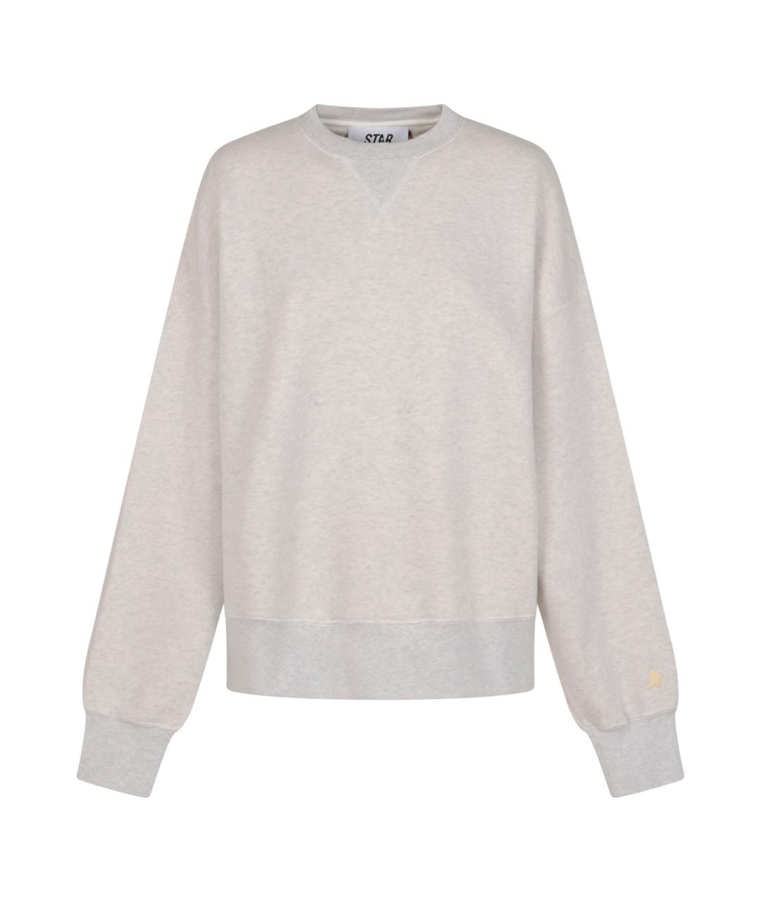 GOLDEN GOOSE DELUXE BRAND Серый хлопковый джемпер / свитер, фото 1