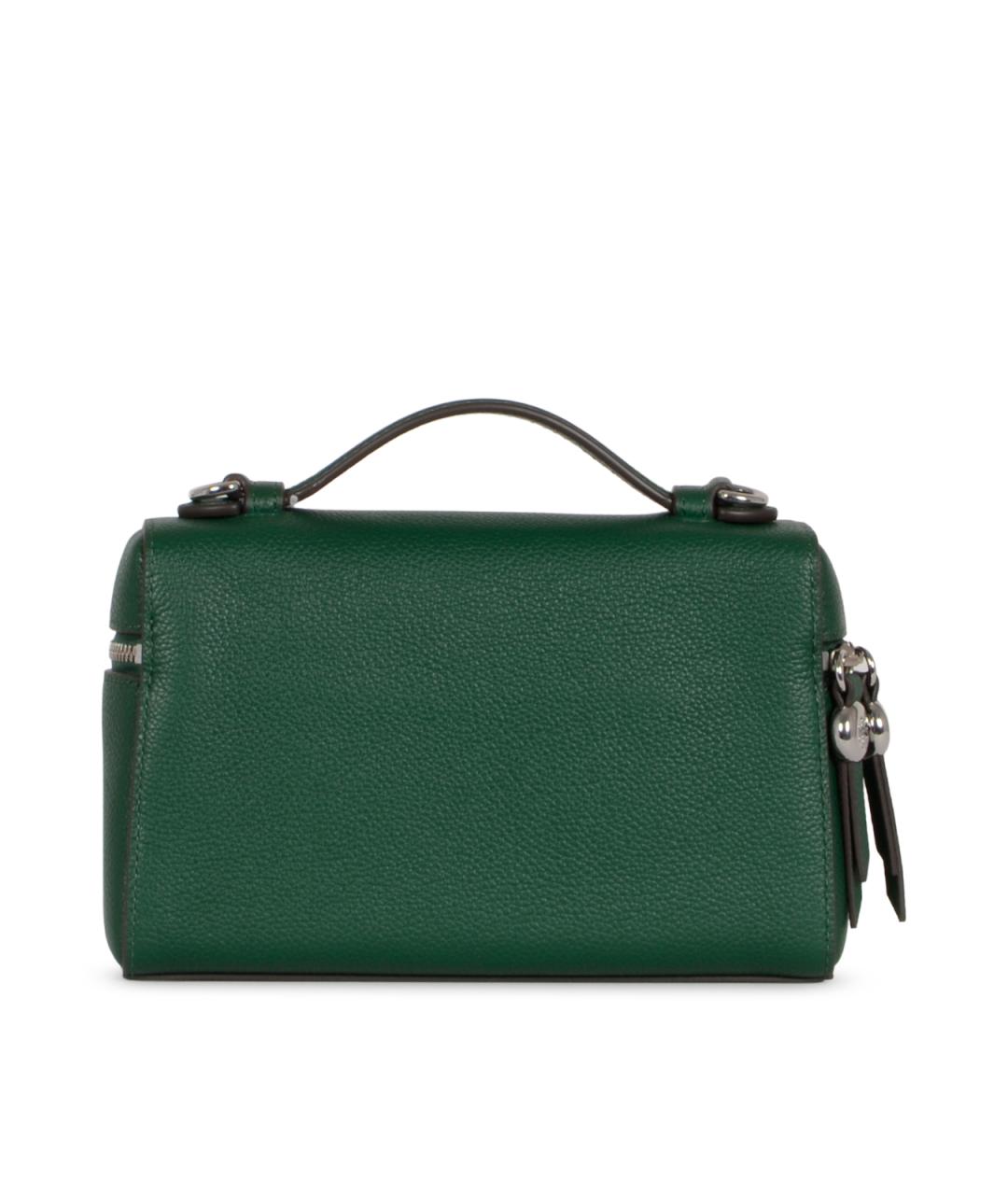 TORY BURCH Зеленая сумка с короткими ручками, фото 3