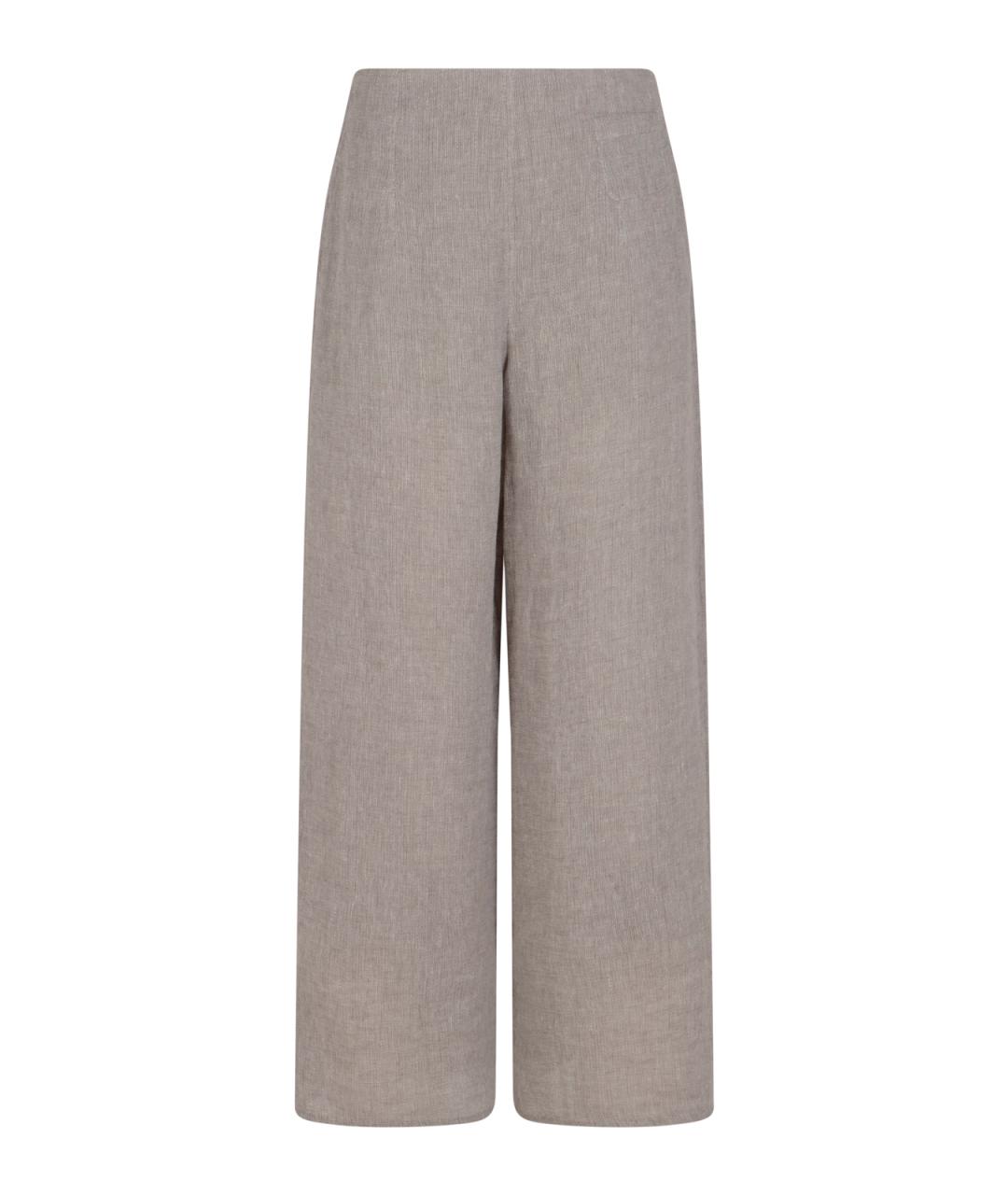 EMPORIO ARMANI Полиамидовые прямые брюки, фото 1