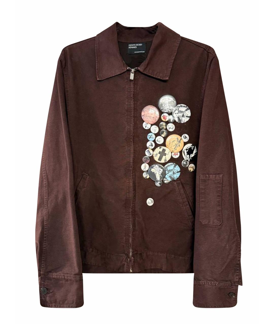 Enfants Riches Déprimés Бордовая деним куртка, фото 1