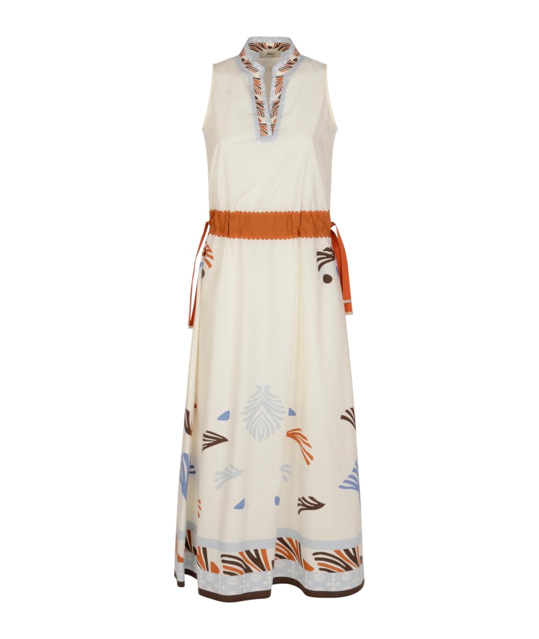 HERNO Мульти повседневное платье, фото 1