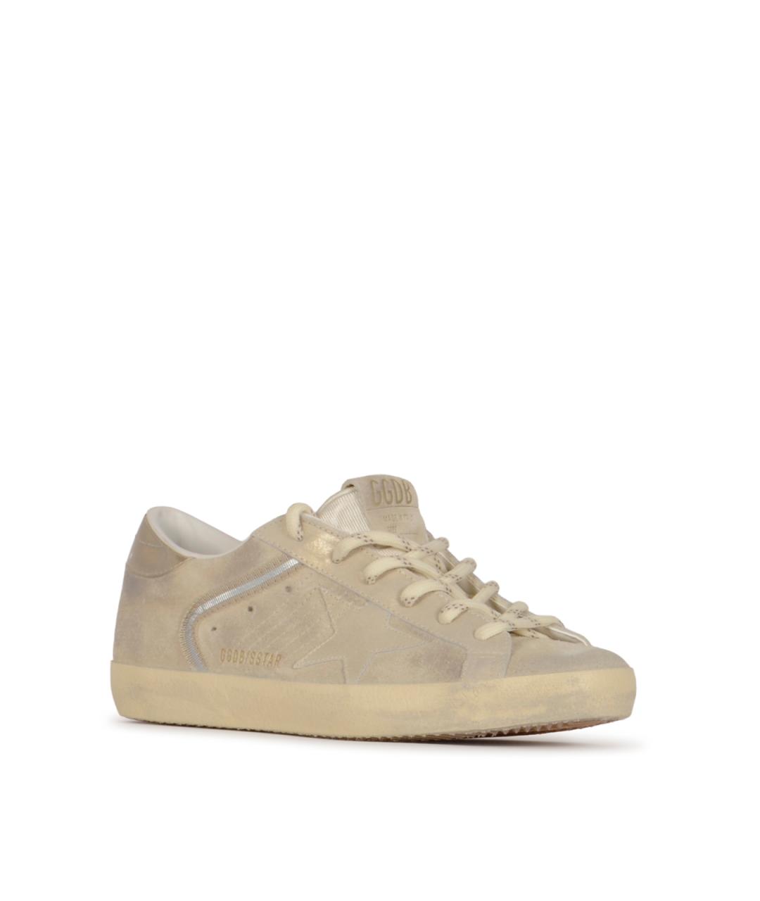 GOLDEN GOOSE DELUXE BRAND Бежевые кеды, фото 2