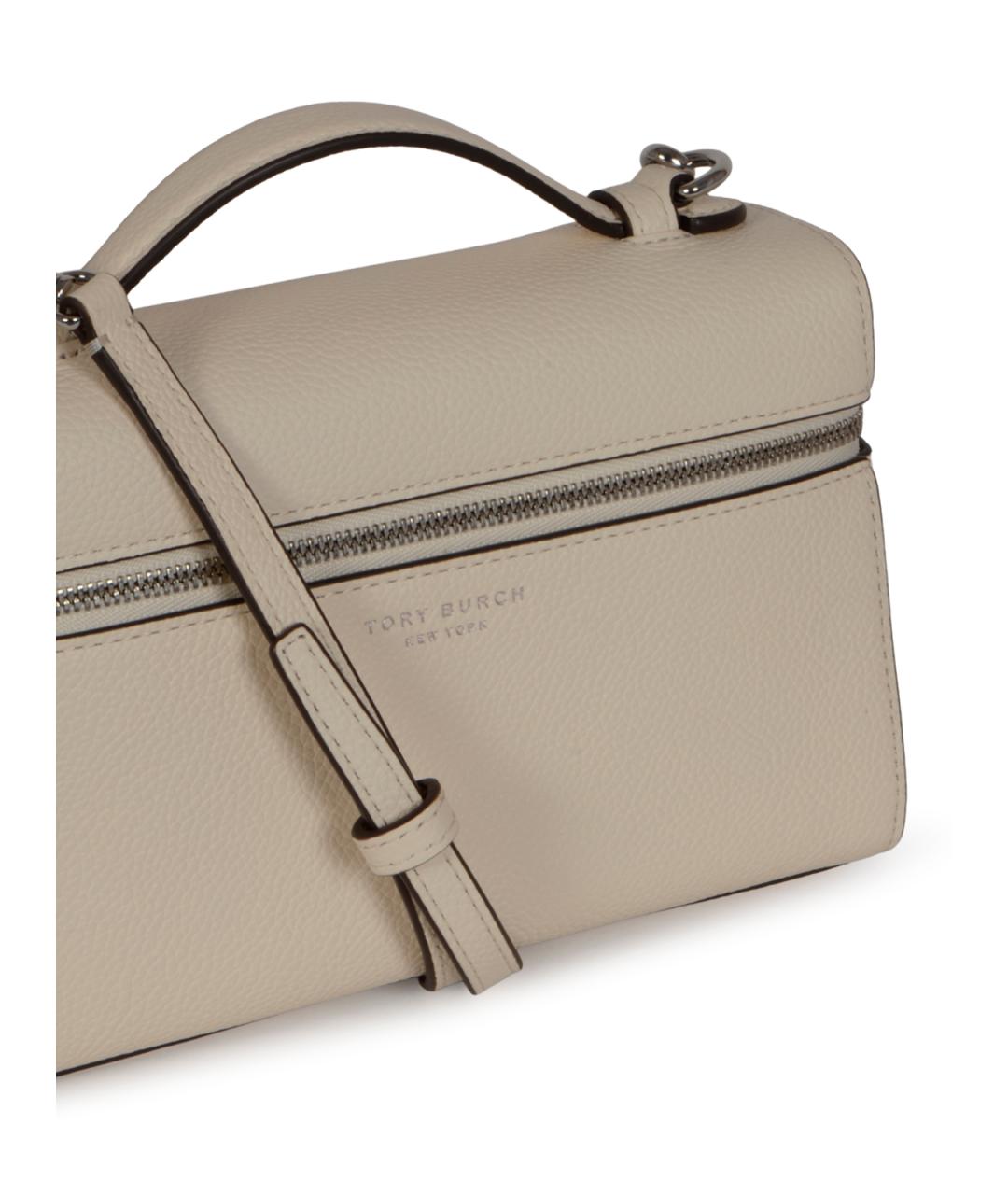TORY BURCH Бежевая сумка с короткими ручками, фото 4