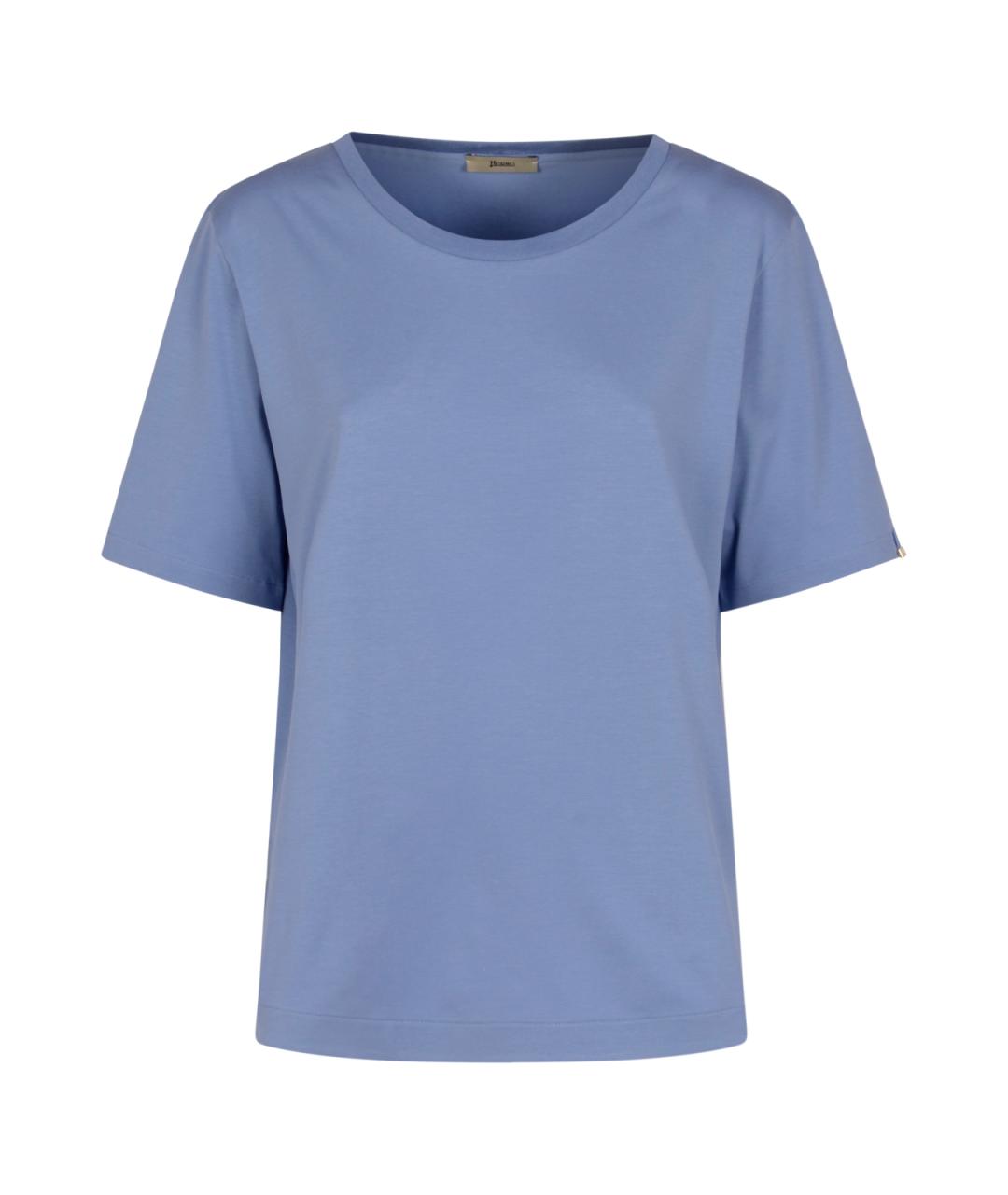 HERNO Синяя футболка, фото 1