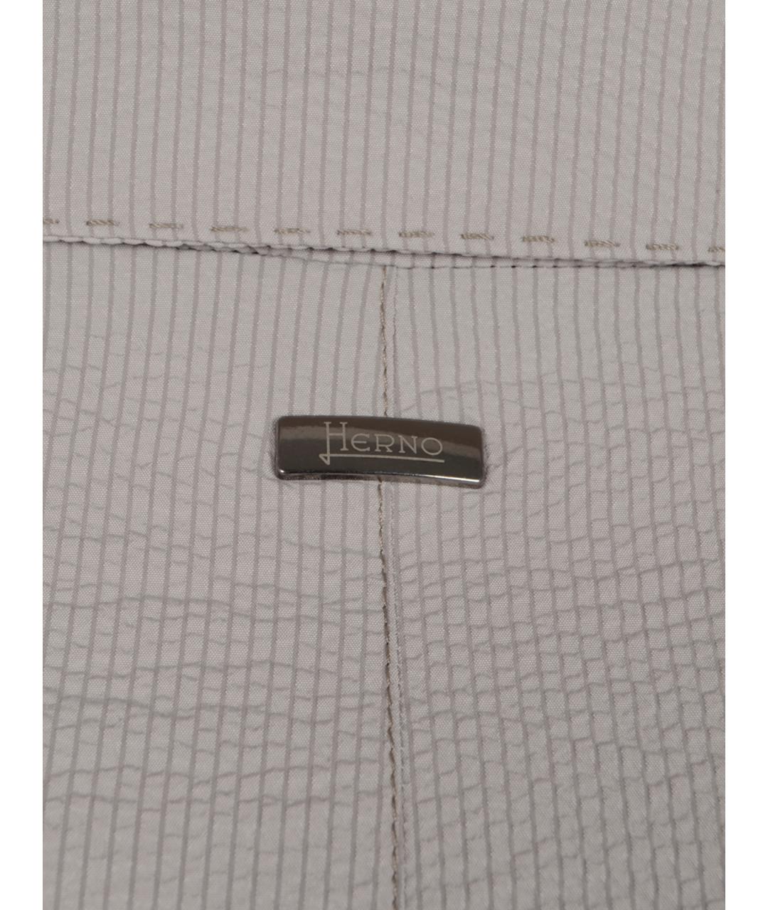 HERNO Серый пиджак, фото 3