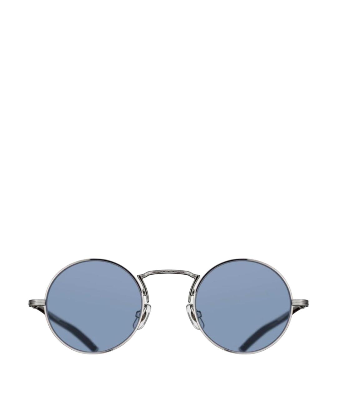 MATSUDA Синие металлические солнцезащитные очки, фото 1