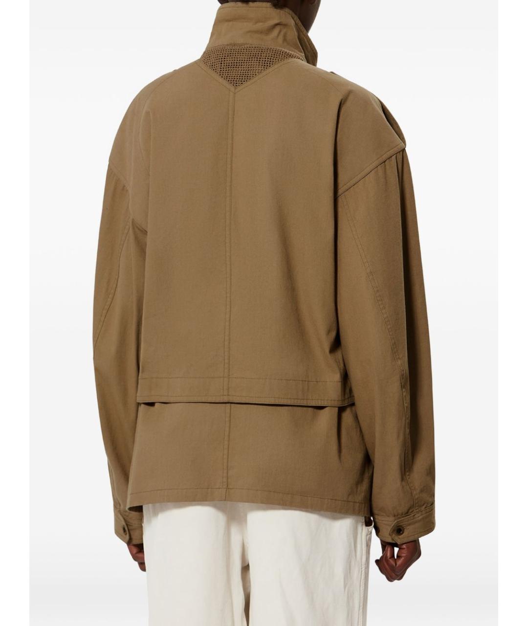 ISABEL MARANT Хаки хлопковая куртка, фото 3