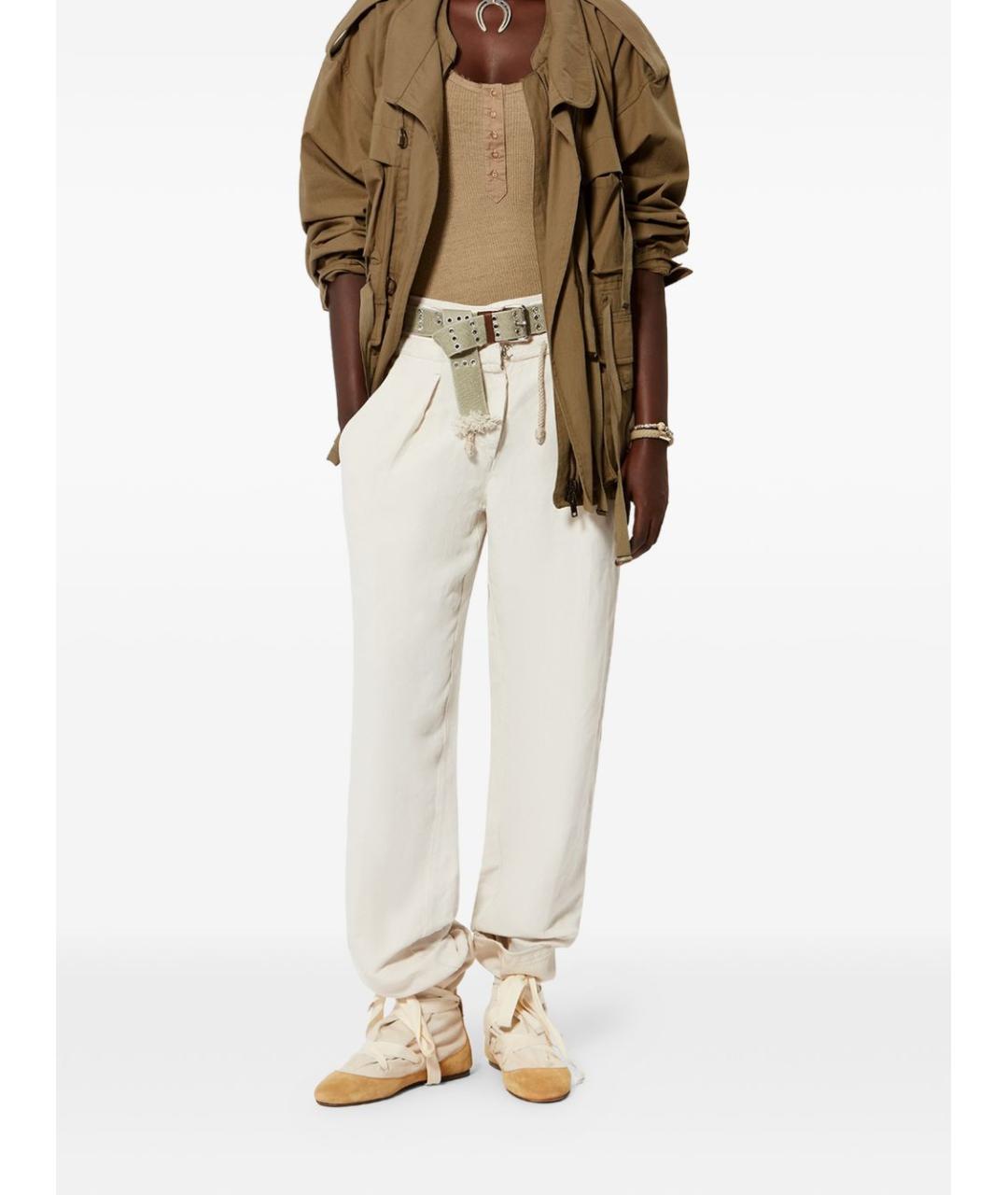 ISABEL MARANT Хаки хлопковая куртка, фото 2