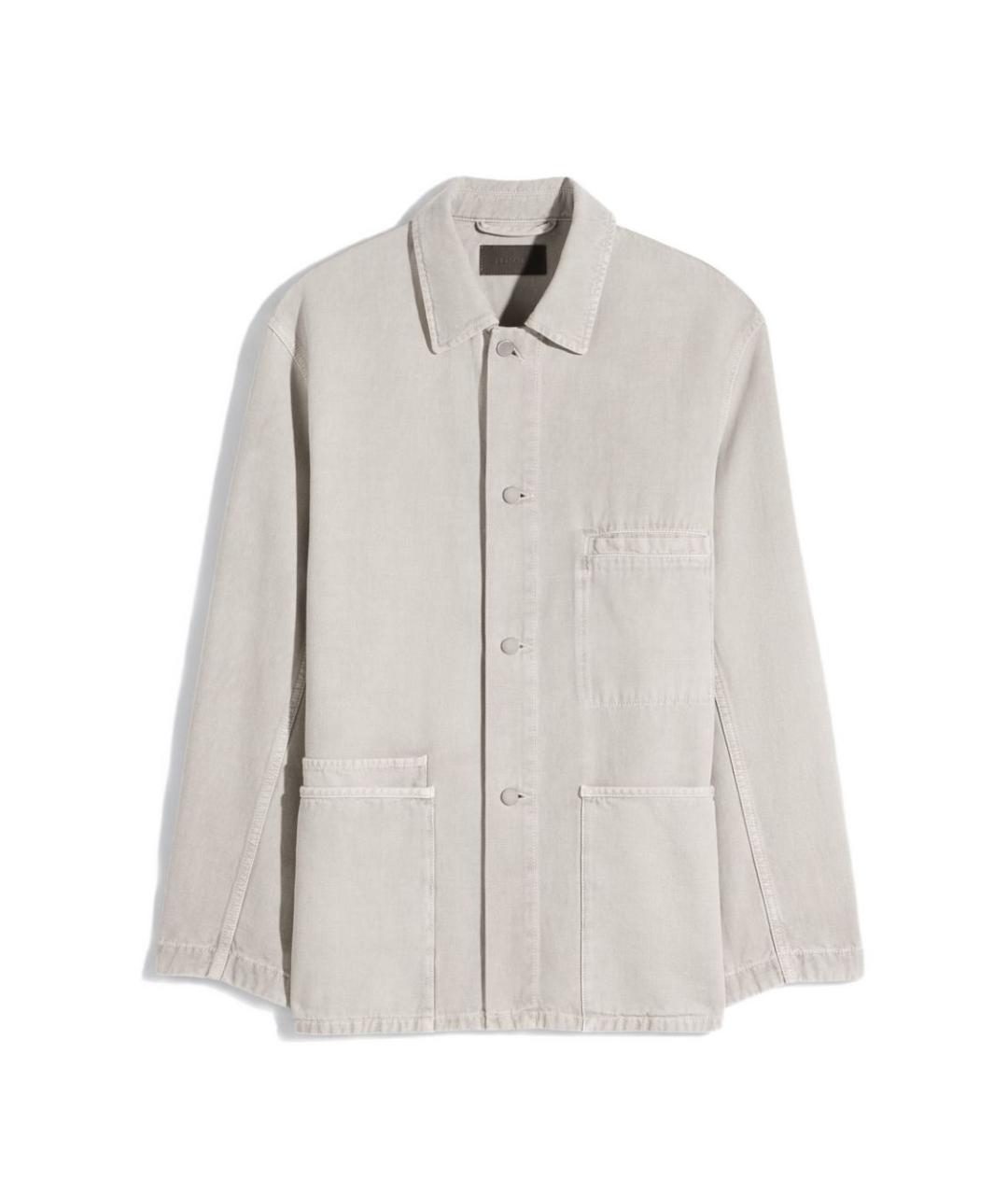 LEMAIRE Бежевая хлопковая куртка, фото 1