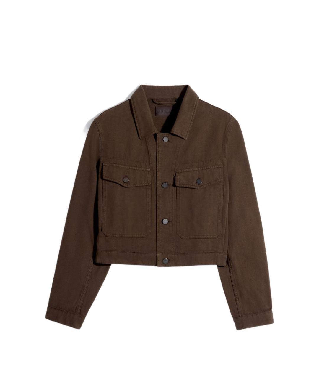 LEMAIRE Коричневая хлопковая куртка, фото 1