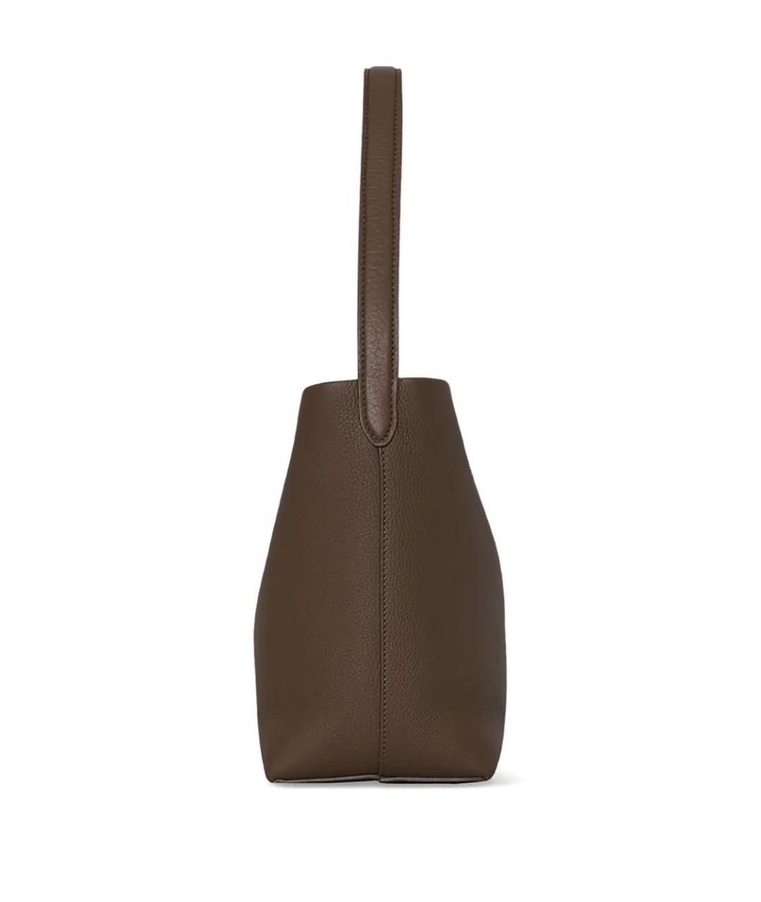 THE ROW Зеленая кожаная сумка тоут, фото 2