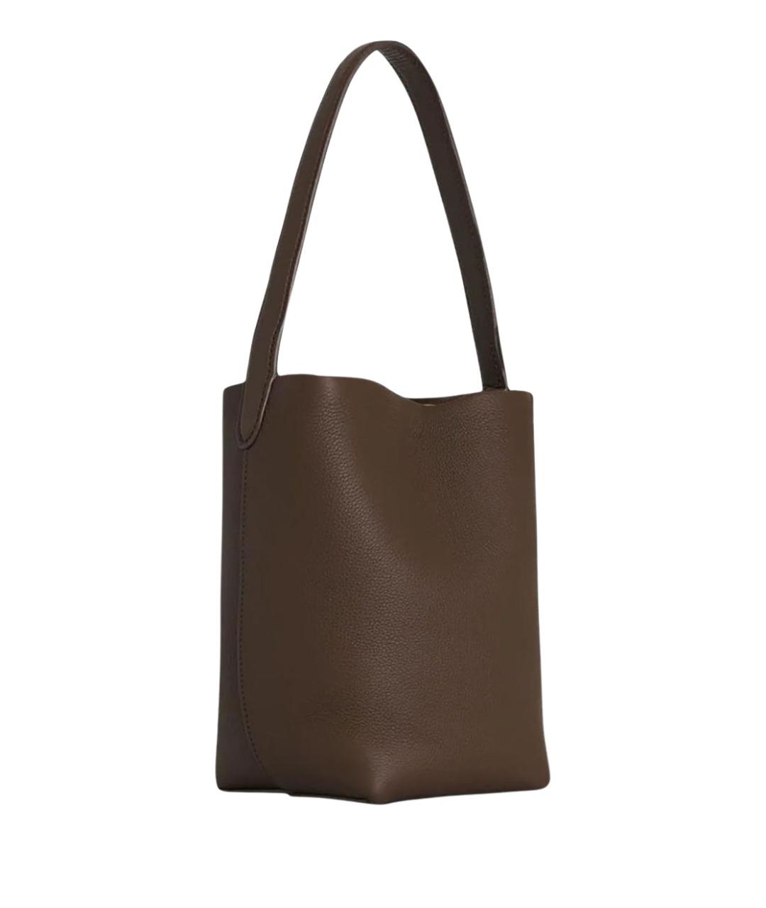 THE ROW Зеленая кожаная сумка тоут, фото 1